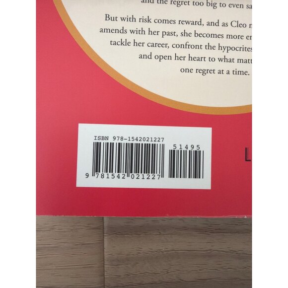 Cleo Mcdougal Regrets Nothing By Allison Winn Scotch Paperback Novel - Picture 3 of 3